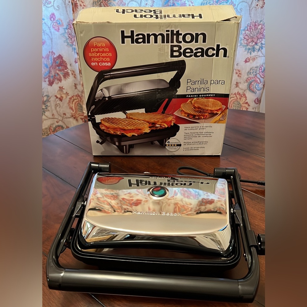 Hamilton Beach Panini Press Sandwich Maker